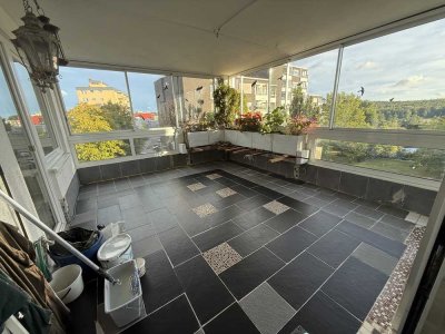 ***RESERVIERT – helle, ruhige, barrierefreie 2-Zimmer-Wohnung mit gr. Wintergarten ***