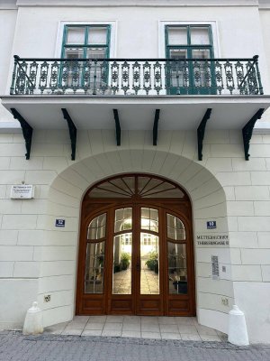 Provisionsfreie charmante Maisonettewohnung im top-sanierten historischen Metternichhof in Baden – mit Lift, Galerie &amp; Innenhofblick