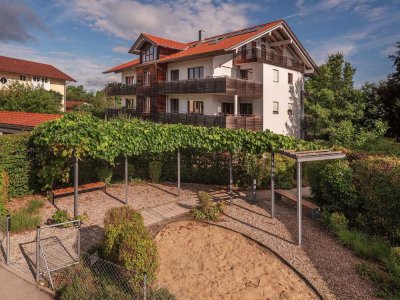Helle, freundliche Dachgeschosswohnung mit großem Balkon