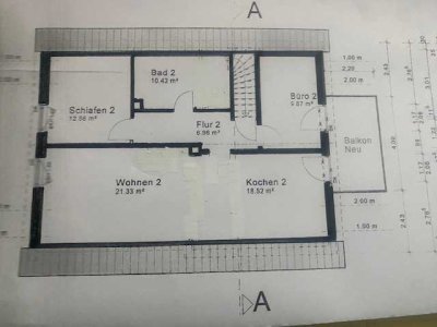 Dachgeschoß-Wohnung zu vermieten