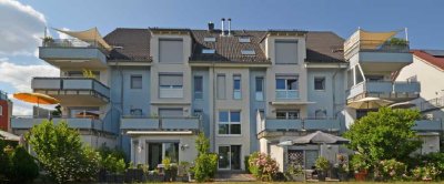 Schöne, helle Maisonette-Wohnung in ruhiger, grüner Lage am Griesheimer Waldrand
