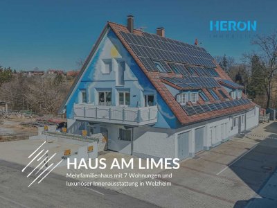 HAUS AM LIMES - Mehrfamilienhaus mit 7 Wohnungen und
luxuriöser Innenausstattung in Welzheim