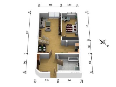 Geräumige 4-Zimmer-Wohnung in Hoyerswerda Neustadt