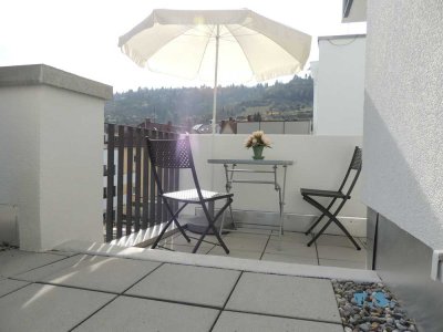 Stilvolle 2-Zimmer-Wohnung mit gehobener Innenausstattung und Terrasse in Stuttgart-Wangen...