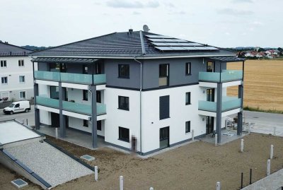 NEUBAU: Premium 2-Zimmer-Wohnung mit Terrasse und Garten in Ampfing (Landkreis Mühldorf) aus 2021