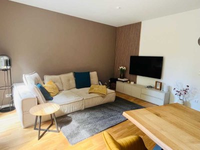 3-Zimmer Neubau-Maisonette-Wohnung mit Terrasse und Garten