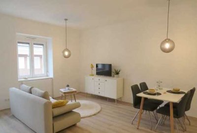 Stilvolle, gepflegte 1,5-Raum-Wohnung mit Einbauküche in Renningen