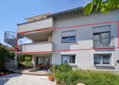 Helle 3-Zimmer Wohnung mit Balkon in Ingersheim
