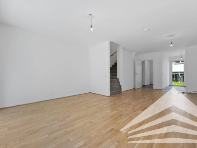 Pichling/Ebelsberg: Unterkellertes Reihenhaus mit Dachterrasse zum Erstbezug!