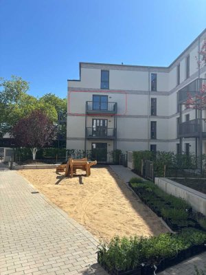 NEUBAU Erstbezug mit Balkon + optionaler EBK : 1-Raum-Wohnung mit gehobener Ausstattung in Benrath