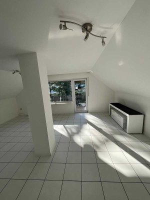 schöne helle DG Wohnung mit Balkon