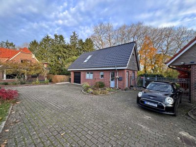 Heilshoop - Kleines Einfamilienhaus mit Terrasse, Garage, Stellplatz und modernem Standard