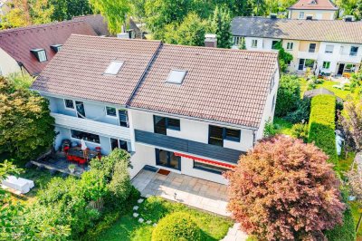 Großzügige Doppelhaushälfte im schönen Pullach.