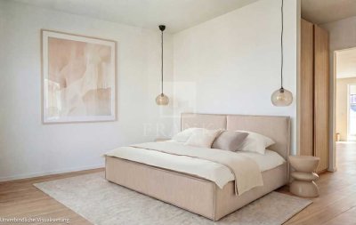 IDYLLISCHE WOHNUNG IN BESTER LAGE - MITTEN IM GRÜNEN - INKL. STELLPLATZ & GARTEN