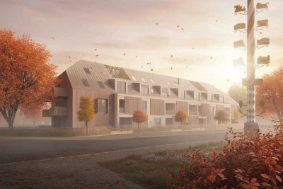 Neu! Musterwohnung anschauen:  Sonnige 4-Zimmer-Wohnung mit 2 Balkonen, Hochbeet