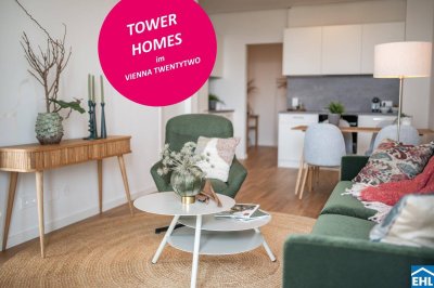 Erstbezug im VIENNA TWENTYTWO bei der U1 *Rooftop-Pool inklusive*