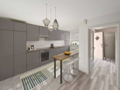 4-6 Zi.-Reihenmittelhaus mit Carport, Terrasse, pflegeleichten Garten und ausgebautem Dachgeschoss