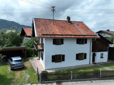Charmantes Einfamilienhaus in ruhiger Lage von Unterammergau
