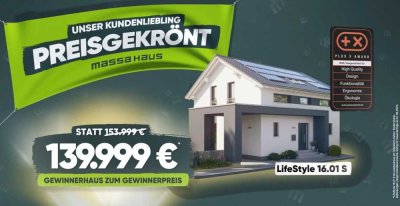 162 qm Ausbauhaus mit Flachdach - Jetzt hier preisgekrönt bauen