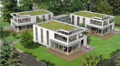 KIRCHRODE | Luxus 3-Zi.-Penthouse-Whg. in Stadtvilla mit Terrasse und PKW-Stellplatz | EBK möglich