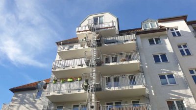 MD-Buckau: 2-R.-Wohnung mit Balkon, Aufzug und Tiefgarage