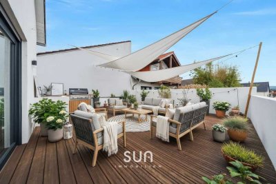NATUR, NACHHALTIGKEIT & DESIGN – energieeffiziente PENTHOUSE mit Wärmepumpe & Traumterrasse!