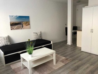 Komfortable möblierte Wohnung EG, "zentral und doch ruhig"
