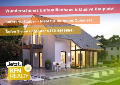 � Achtung! �️� Bauwillige aufgepasst! � Tolles EFH als Effizienzhaus mit Eigenleistung!