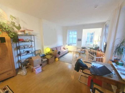 Balkon, separate Küche inkl. EBK, Brühlervorstadt - schicke 3-Zimmer-Maisonette im 1.OG!