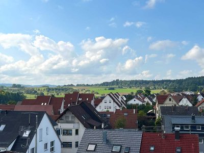 Wohngenuss mit 6 Zimmern in unverbaubarer Aussichtslage" Einzug Sommer 2026! DHH in Renningen