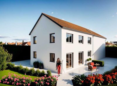 Top-Lage: DHH-Neubau in Isarauen-Nähe