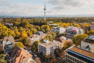 Topadresse am Luisenpark - Komfortable Stadtwohnung mit Lift, Südloggia und TG!