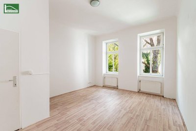 Ideal WG geeignet! Innenhof gerichtete Altbau-Wohnung nahe U4 und U6 in Sechshaus!