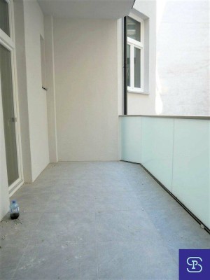 Provisionsfrei: Unbefristeter 98m² Altbau mit 11m² Süd-Loggia und Einbauküche - 1070 Wien!