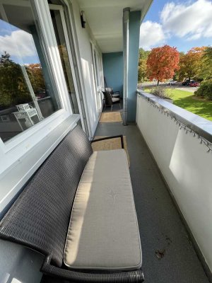 Helle 3-Zimmer-Wohnung mit Balkon in ruhiger Lage von Detmerode – teilmöbliert ab Dezember bezugsfer
