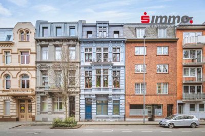Geräumige Maisonette-Wohnung mit Terrasse und Garten in  charmantem Dreifensterhaus in Zentrumslage