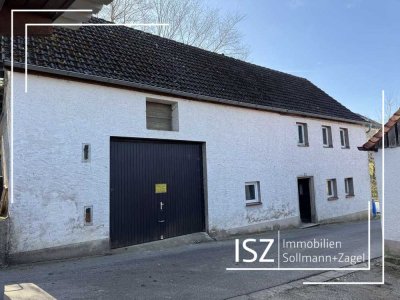Sanierungsbedürftiges EFH mit Werkstatt und zusätzlichen Lagerräumen, Nebengebäude und Carport