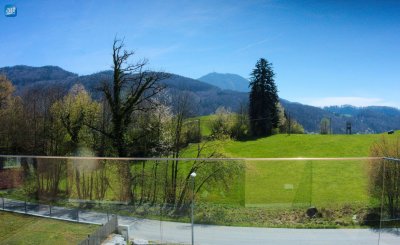 Neuwertige, sonnige 5 - Zimmer Wohnung mit Gaisbergblick in Hallwang zu verkaufen