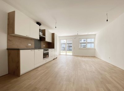Vermietete 2-Zimmer-Wohnung mit Garten // Solide Kapitalanlage in Eggelsberg