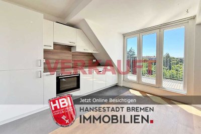 Verkauft / Neustadt / Moderne 2-Zimmer-Wohnung mit Dachterrasse in guter Lage