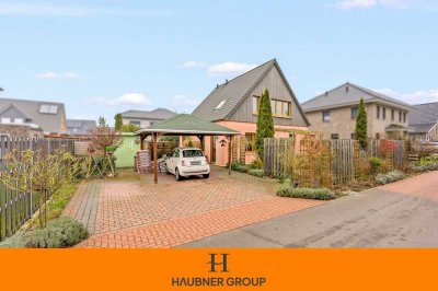 Modernes Niedrigenergiehaus KfW 40+