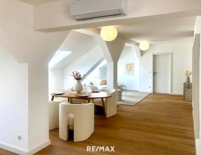Erstbezug nach Sanierung – Traumhafte Dachgeschosswohnung im Herzen des 3. Bezirks