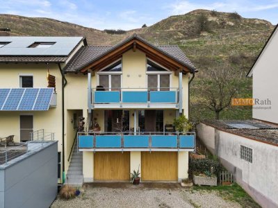 IMMORath.de - Doppelhaushälfte mit Garten, Terrasse & Balkon