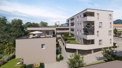 PROVISIONSFREI - NEUBAU 2 Zimmer Wohnung in Salzburg Stadt Alt - Liefering mit Terrasse, Garten, Tiefgarage und Lift! VOLLE WOHNBAUFÖRDERUNG