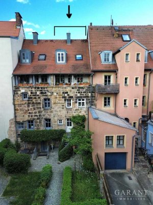 Einzigartig charmantes historisches Stadthaus an Bayreuths alter Stadtmauer
