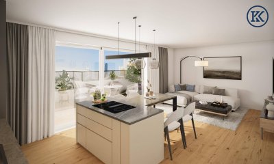 Dachgeschosswohnung in Top Lage, nahe Uno City