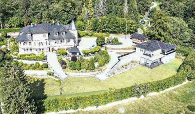 Luxus ohne Kompromisse: Villa mit Wellnessparadies und Taunusblick