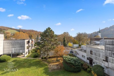Charmante 3-Zimmer-Wohnung in Puchenau mit großer Loggia, Grünblick &amp; eigenem Stellplatz