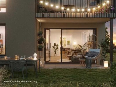 Geräumige 4-Zimmer-Familienwohnung mit Gartenanteil
