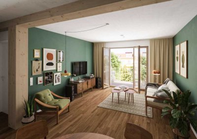 Attention, Kapitalanleger: 2 Zimmer mit Balkon zur Florapromenade